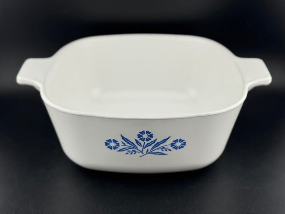 Cornflower Blue by Corning P-1 1/2-B 1.5 Quart Square Casserole No Lid